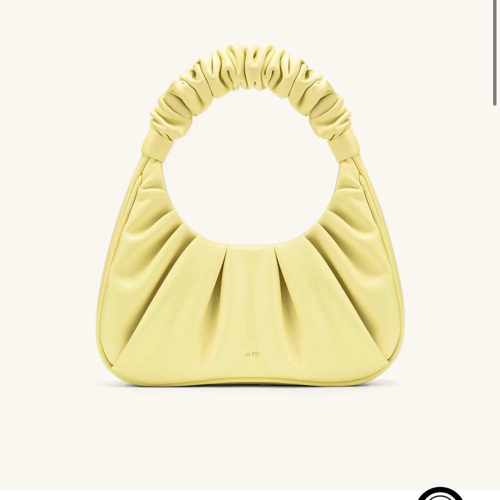 JW PEI Yellow Mini Crescent Bag